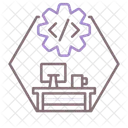 Entorno De Desarrollo Desarrollo Programacion Icono