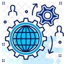 Entorno Global Servicio Global Idioma Icono