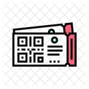 Qr Codigo Cine Icono