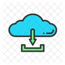 Entrada de nube  Icono