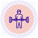 Entraînement des abdominaux  Icône