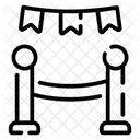 Entrance Pole Carpet Entrance Icon