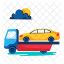 Entrega de auto  Icono
