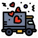 Entrega Amor Transporte Icon