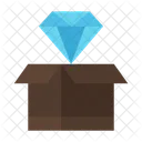 Entrega de diamantes  Ícone