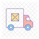 Entrega Pedido Transporte Icono