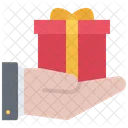 Entrega De Regalos Caja De Regalo Regalo Icono