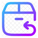 Entrega-devolución- Icono