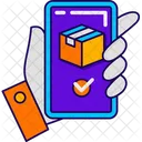 Servicio Entrega Mensajeria Icono