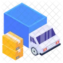 Logistica Expresa Envio Rapido Carga Rapida Icon