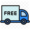 Entrega Gratuita Camion De Reparto Gratis Icono