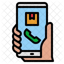 Llamada de entrega  Icono