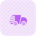 Entrega Rapida Camion De Reparto Entrega Icono