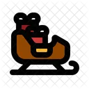 Entregar Regalo Entrega Navidad Icono