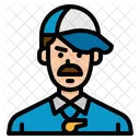 Entrenador Formador Profesiones Icono