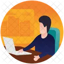 Entrepreneur Businessman Employer Icon