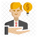 Entrepreneur Finance Idea Idea アイコン