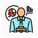 Entrepreneur Scientist Worker Icon