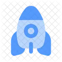 Entrepreneur Rocket Accelerate Icon