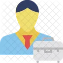 Entrepreneur Merchant Trader Icon