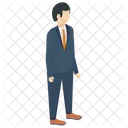 Entrepreneur Businessman Businessman Standing Icon