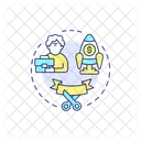 Unretirement Entrepreneurial Opportunities Development Icon