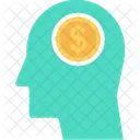 Entrepreneurship Dollar Head Icon