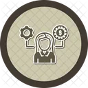 Entrepreneurship Remote Working Startup Icon