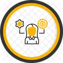 Entrepreneurship Remote Working Startup Icon