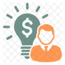Entrepreneurship Startup Idea Icon