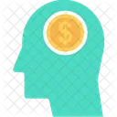 Entrepreneurship Dollar Head Icon