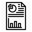 Affaires Ventes Analyses Icône