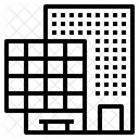 Entreprise Batiment Ville Icône