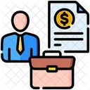 Entreprise Homme Daffaires Entrepreneur Icône