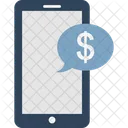 Entreprise Mobile Finance Mobile Paiement Mobile Icon