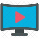 Video Reproducao Streaming Ícone