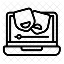 Entretenimento Teatro Video Ícone