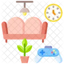 Entretenimiento Juego Ocio Icono