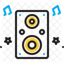Entretenimiento Amplificador Altavoz Icono
