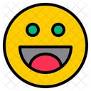 Entretenimiento Emoji Sonrisa Icono