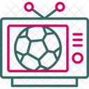 Entretenimiento Retro Pantalla Icono