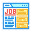 Emploi Annonce Annonce Icône