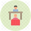 Entrevista de emprego  Ícone