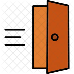 Entry door  Icon