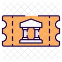 Entry Ticket Pass Icon