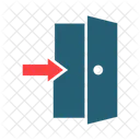 Door Ticket Pass Icon