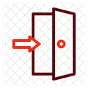 Door Ticket Pass Icon