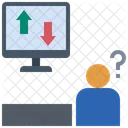 Entscheidung Investor Analyse Symbol