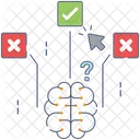 Geschaftsentscheidung Entscheidungsfindung Richtung Symbol