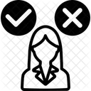 Entscheidungsfindung Verwirrung Unentschlossenheit Zweifel Symbol